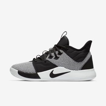 Nike PG 3 - Basketsko - Sort/Hvide | DK-91584